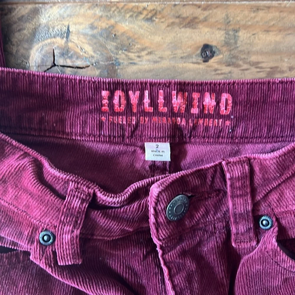 Burgundy Idyllwind Flares - Picture 2 of 12